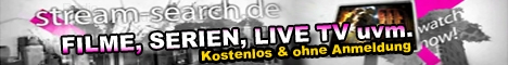 Filme, Serien, Dokus, Live TV uvm. kostenlos und ohne Anmeldung anschauen! Banner: stream-search
