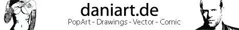 DaniArt - PopArt and Drawings Banner: daniart